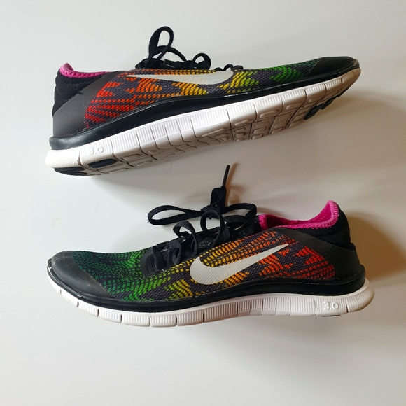 nike free rainbow